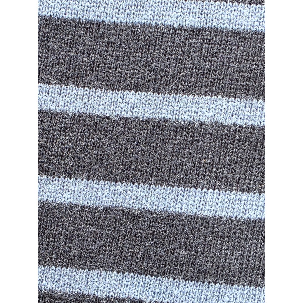 J.Jill Womens Blue Striped Mixed Media Shift Dress Tencel Hem Small KDR128491 - Picture 3 of 9